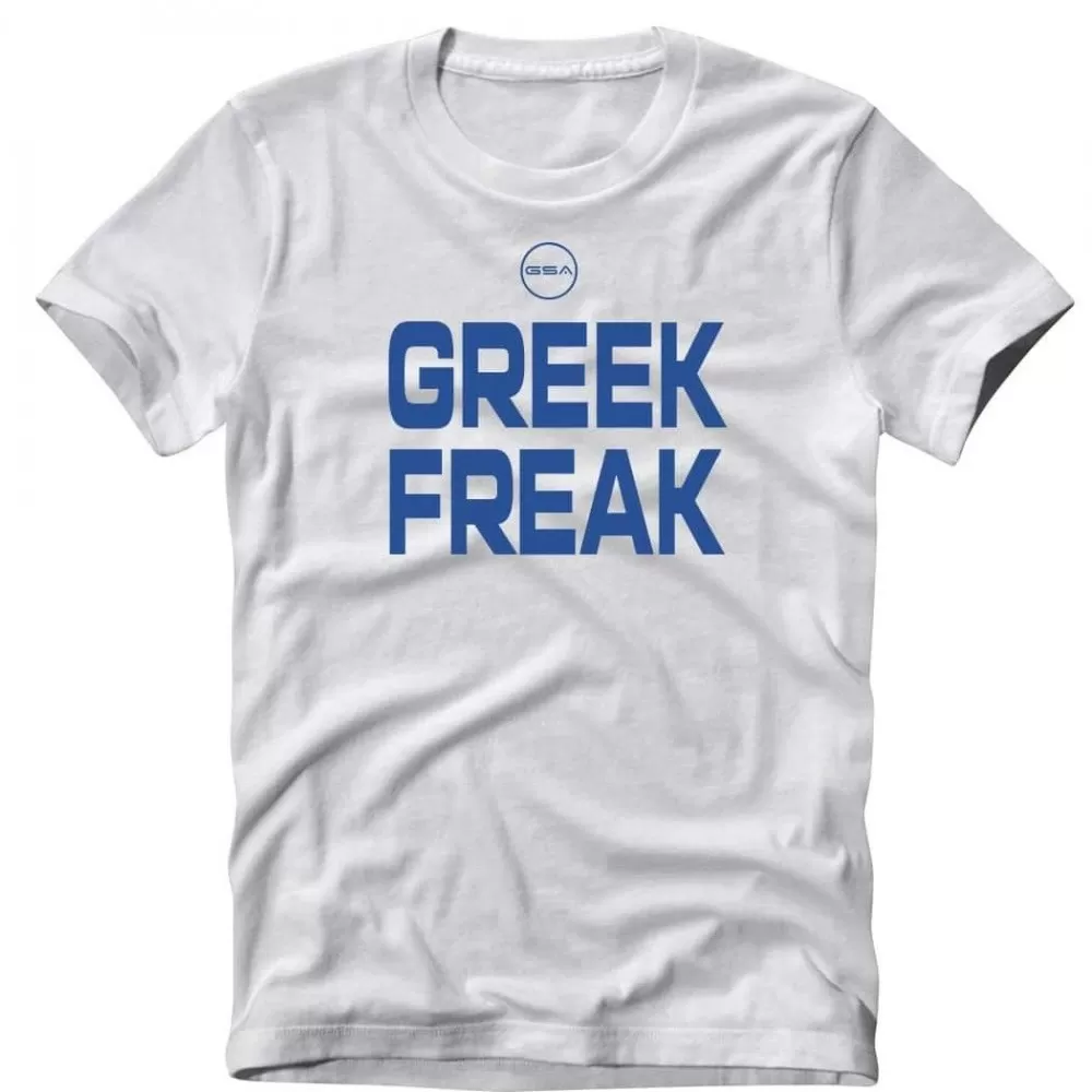 Παιδική Μπλούζα - GSA X Greek Freak Tee Λευκό - 34-38007 - Spot Team