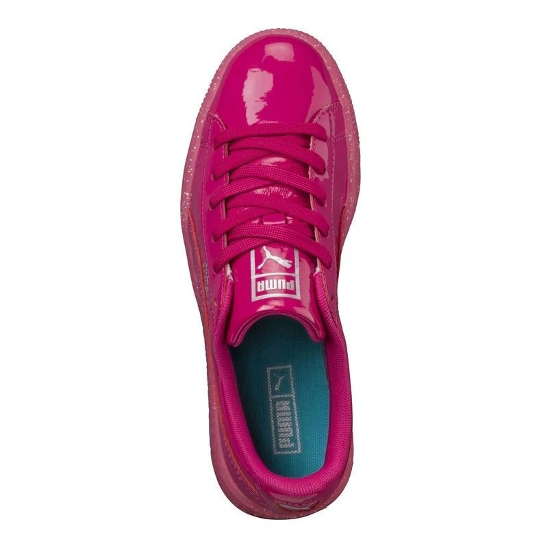 Γυναικεία Παπούτσια - Puma Basket Patent Iced Glitter Jr - 362461-01 - Spot  Team