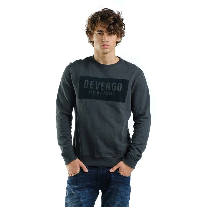 Devergo Men's Sweatshirt - 1D924089LS0701-21 - Spot Team