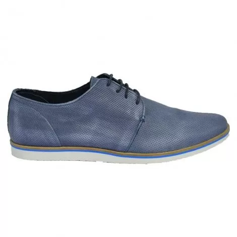 Devergo Men's Blue Leather Shoes - DE-CX7006LE - Spot Team