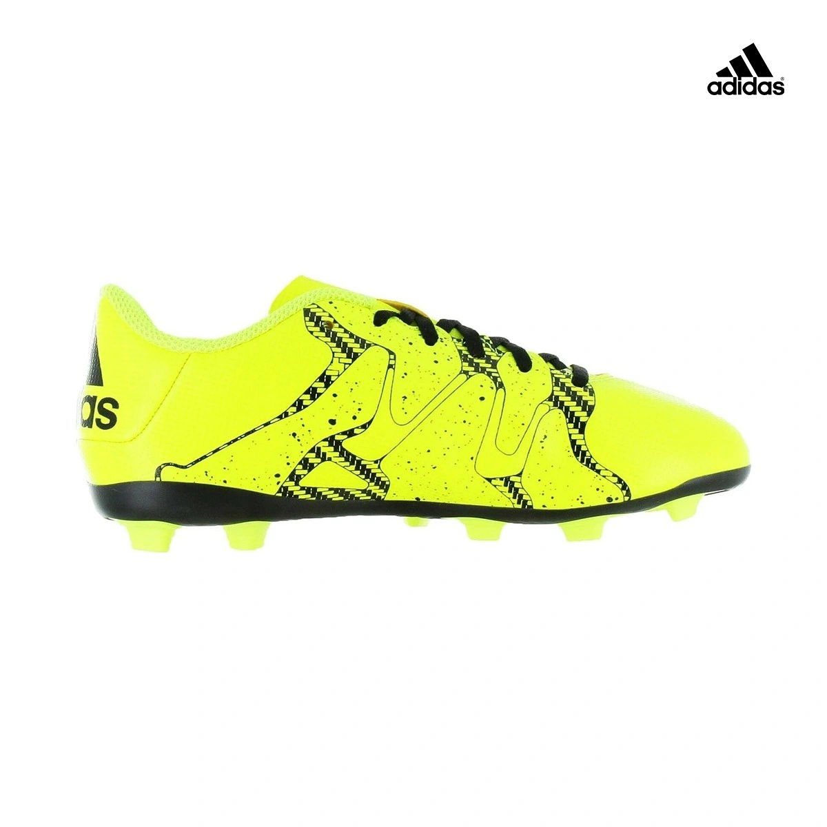 Adidas Παιδικά Ποδοσφαιρικά Παπούτσια X15.4 FXG με Τάπες Κίτρινα - B32788 -  Spot Team
