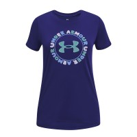 Under Armour Παιδικό t-shirt Girls UA Tech™ Twist Wordmark Short Sleeve - 1377018-468