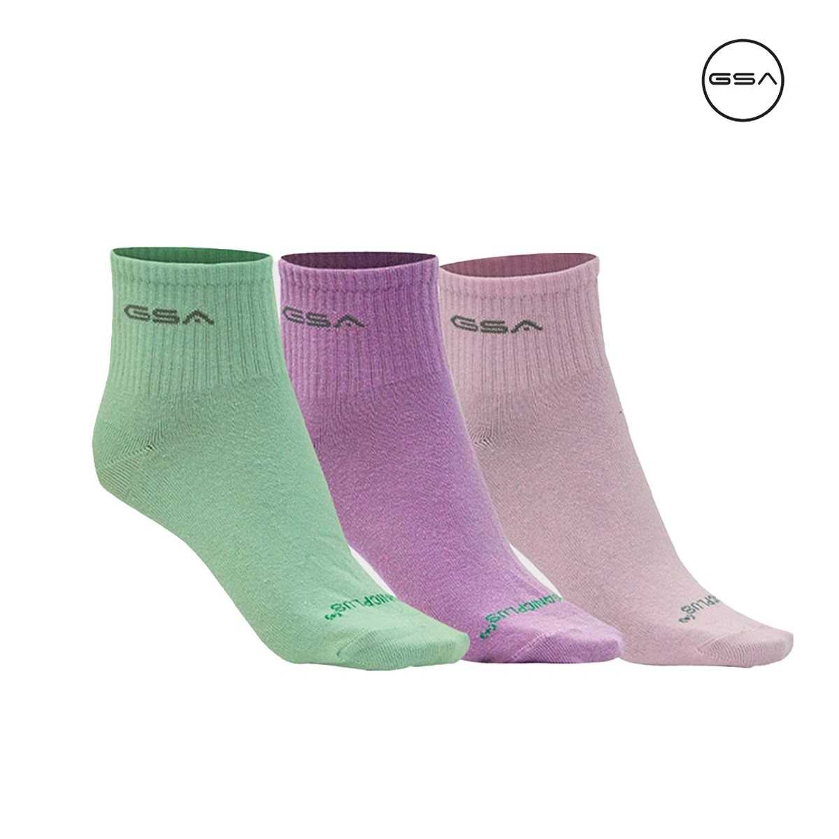 GSA ORGANICPLUS[+] 500 Ultralight Quarter Socks / 3Pack Γυναικείες Κάλτσες  - 8216053-51 - Spot Team