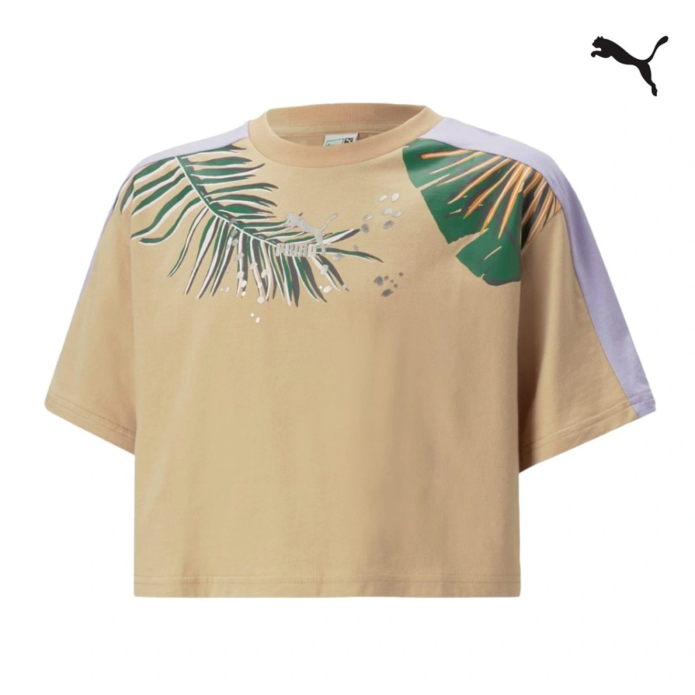 Puma Παιδικό t-shirt Crop Top T7 Vacay Queen Graphic Tee Youth - 538669-89  - Spot Team