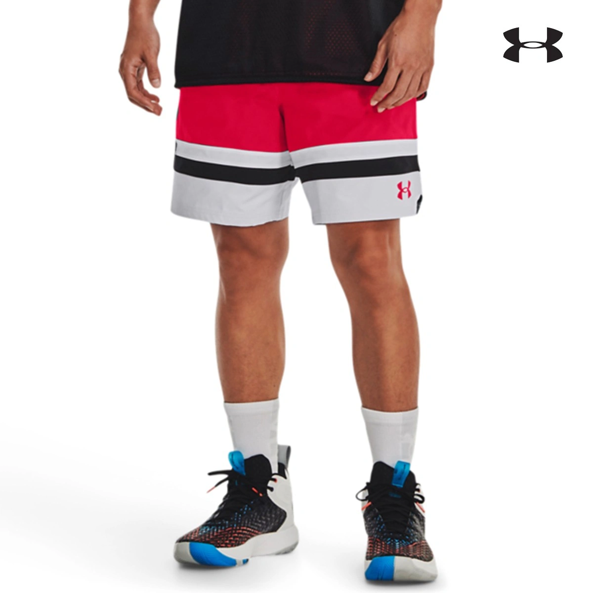 Under Armour Ανδρικό σορτσάκι Μπάσκετ Men's UA Baseline Woven Shorts -  1377309-600 - Spot Team