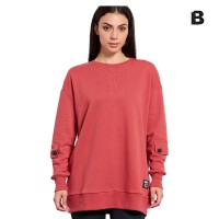 Bodytalk Γυναικεία μακρυμάνικη μπλούζα oversized `ALLIN` - 1232-905126-00917