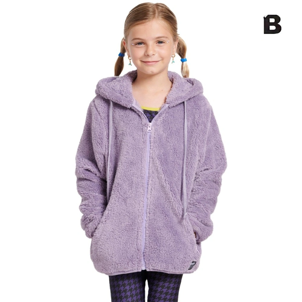Bodytalk Παιδική unisex teddy ζακέτα με κουκούλα Kids teddy hooded zip  sweater - 1232-720222-00446 - Spot Team