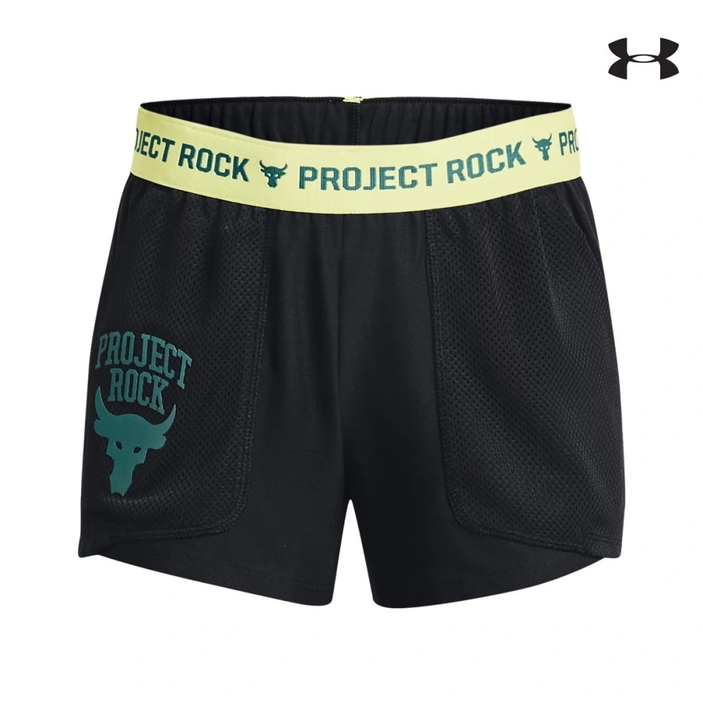 Under Armour Παιδικό σορτσάκι Girls' Project Rock Play Up Shorts -  1377479-001 - Spot Team